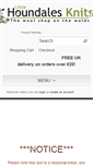 Mobile Screenshot of littlehoundalesknits.com